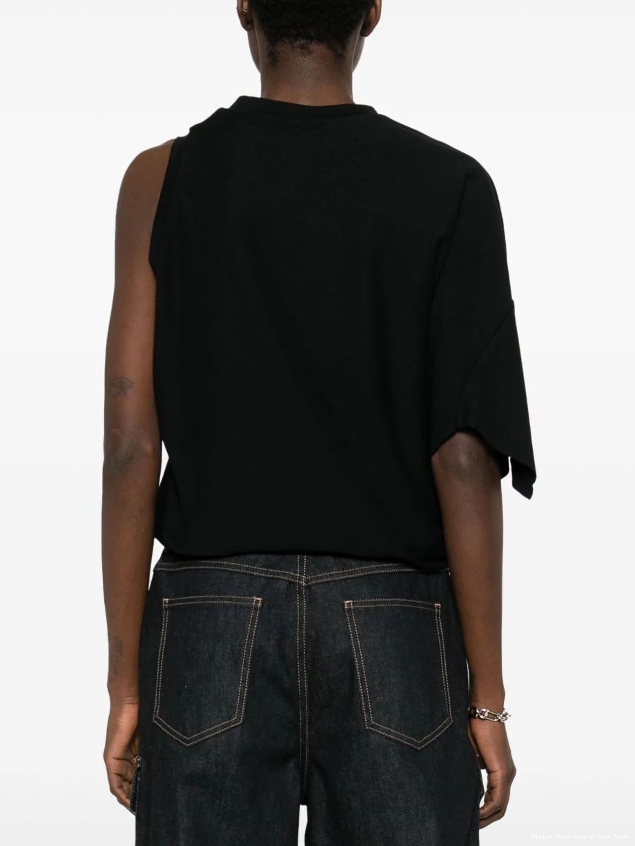 Affordable Women asymmetric top Stella McCartney cotton 0407